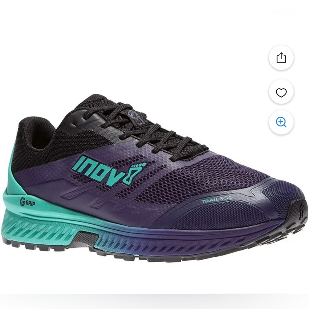 Inov-8 Women's TrailRoc Purple Teal Trail Running Shoe